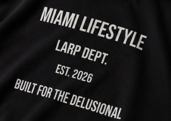 LARP Dept. Miami Lifestyle Crewneck