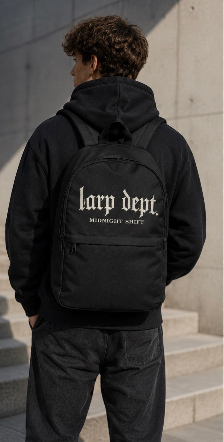 LARP Dept. Midnight Shift Backpack