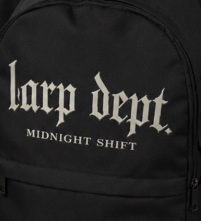 LARP Dept. Midnight Shift Backpack