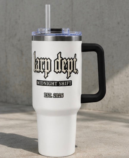 LARP Dept. Midnight Shift 40oz Tumbler