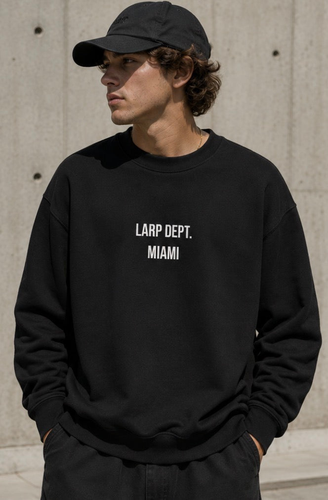 LARP Dept. Miami Lifestyle Crewneck
