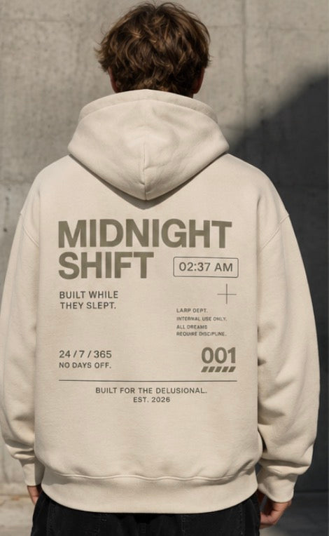 Midnight Shift Heavyweight Hoodie